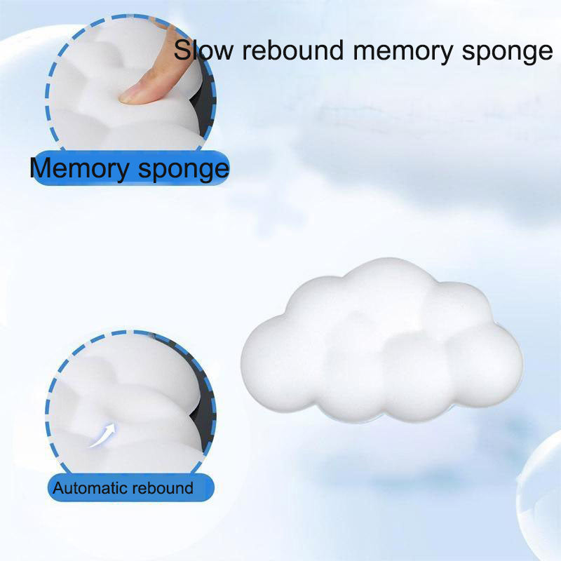 Cloud Shaped Memory Foam Mouse Wrist Rest