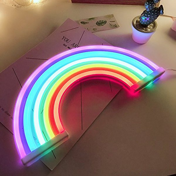 Rainbow Neon Style LED Light Default Title