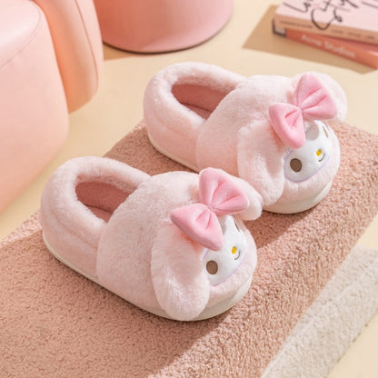 Kawaii Characters Plush Slippers