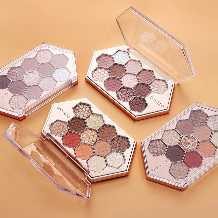 Honeycomb Earth Tones 12-Color Eyeshadow Palette