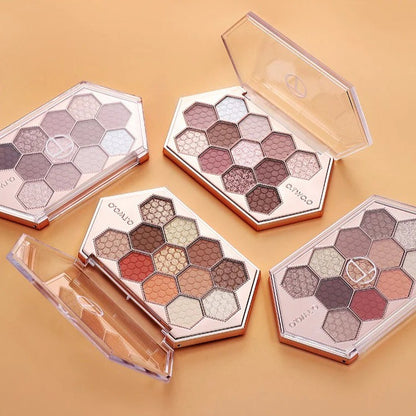 Honeycomb Earth Tones 12-Color Eyeshadow Palette