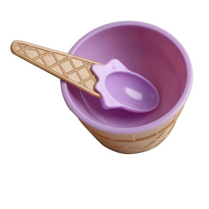 Ice Cream Cone Shaped Ice Cream Bowls