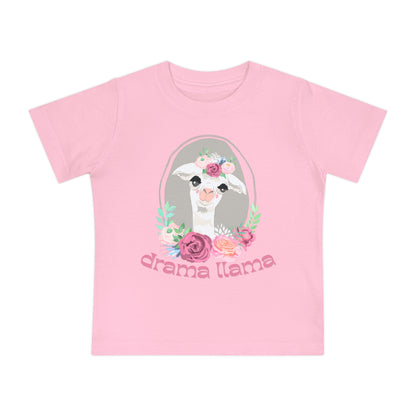 Drama Llama Infant Short Sleeve T-Shirt