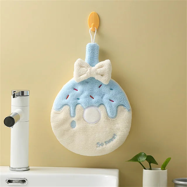 Sprinkle Lollipop Shaped Hanging Hand Towels