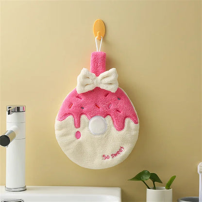 Sprinkle Lollipop Shaped Hanging Hand Towels