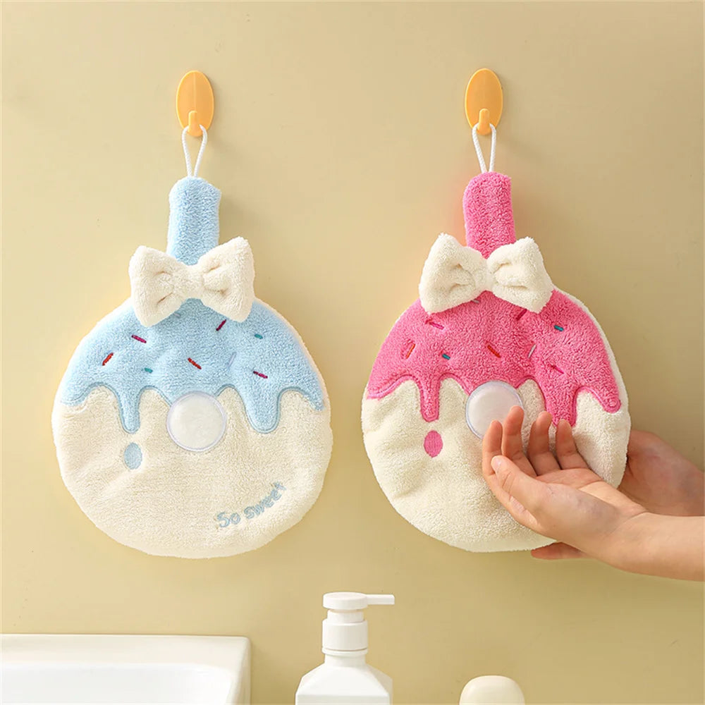 Sprinkle Lollipop Shaped Hanging Hand Towels