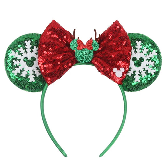 Christmas Mouse Ears Headbands 17