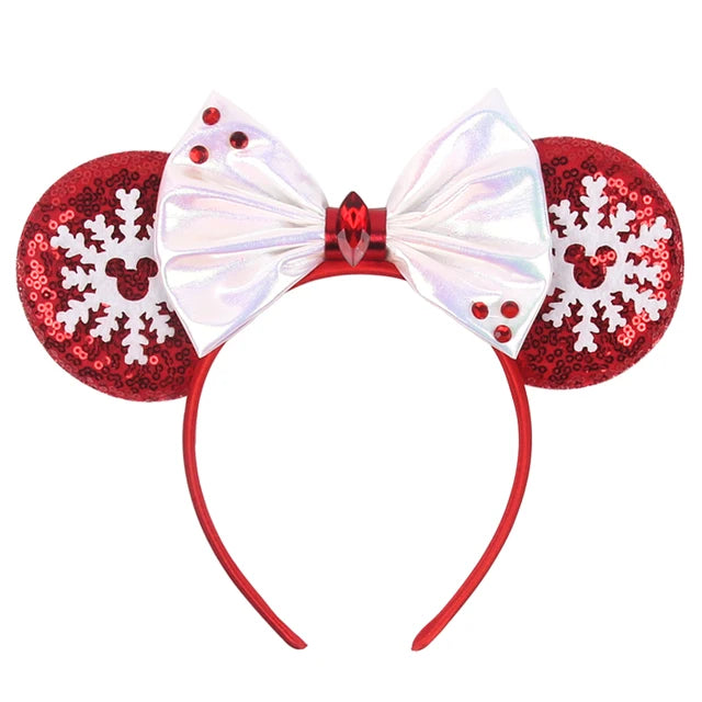 Christmas Mouse Ears Headbands 22