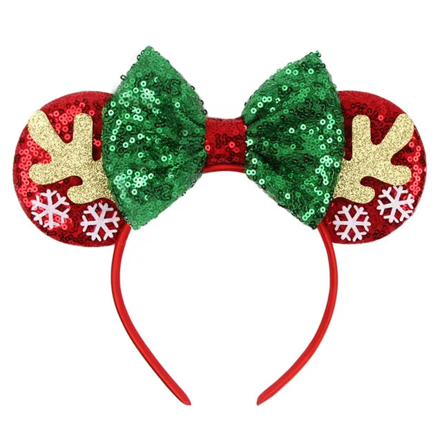 Christmas Mouse Ears Headbands 30