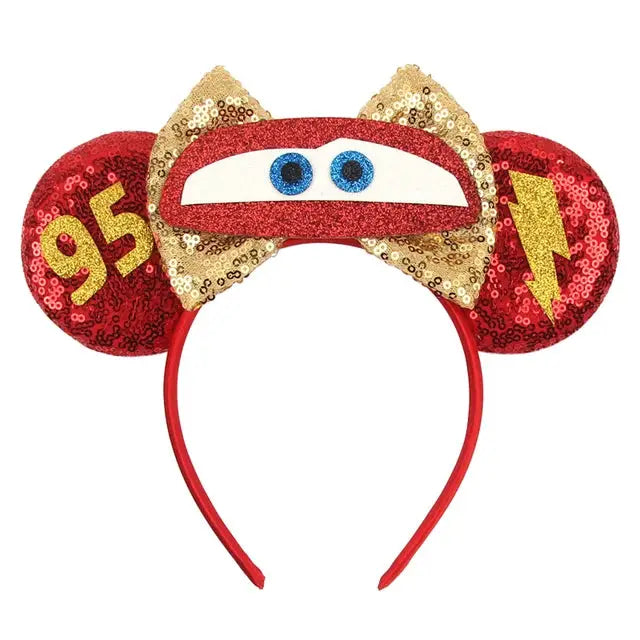 Cars Mouse Ears Headband Collection Lightning