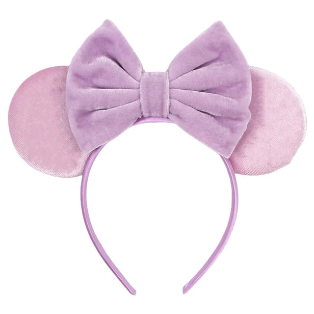 Velvet Mouse Ears Headband Collection 20