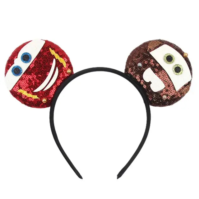 Cars Mouse Ears Headband Collection Lightning and Mater