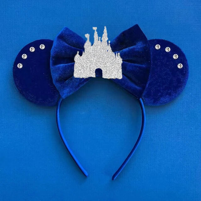 Velvet Mouse Ears Headband Collection 11