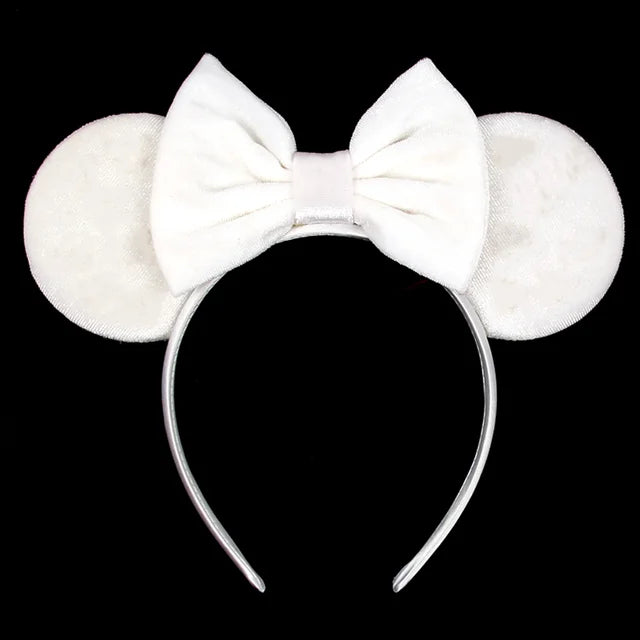 Velvet Mouse Ears Headband Collection 17