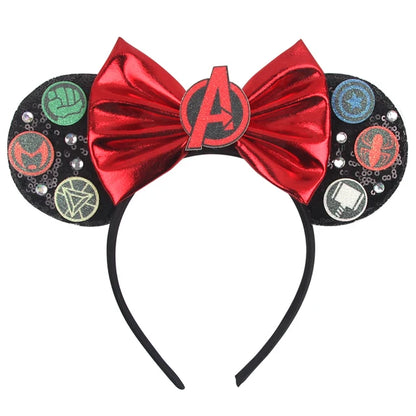 Super Heroes Mouse Ears Headband Collection 13