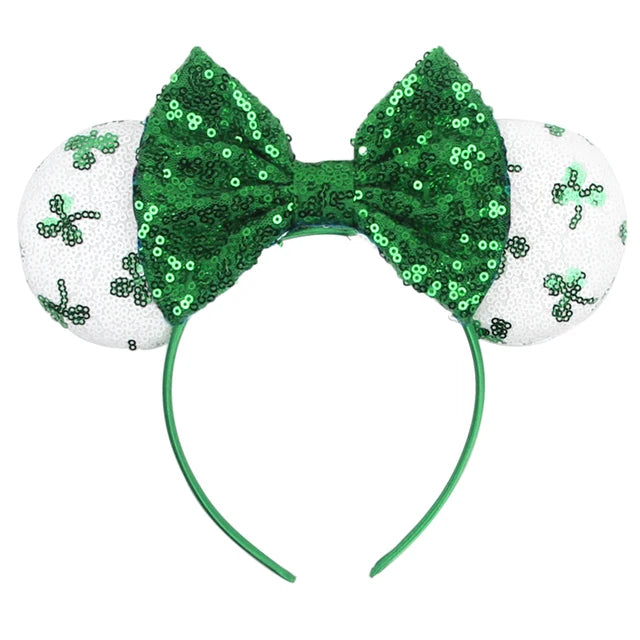 St. Patrick's Day Mouse Ears Headband Collection 8