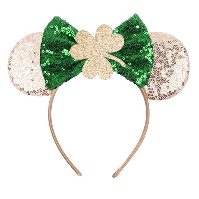 St. Patrick's Day Mouse Ears Headband Collection 2