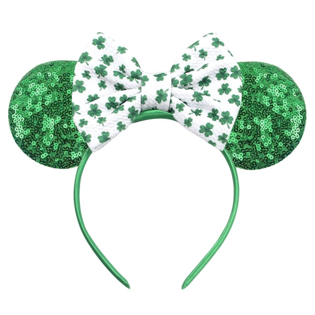 St. Patrick's Day Mouse Ears Headband Collection 5