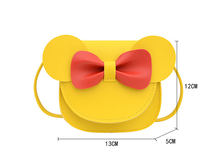 Mini Faux Leather Minnie Ears Handbags