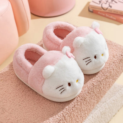 Kawaii Characters Plush Slippers