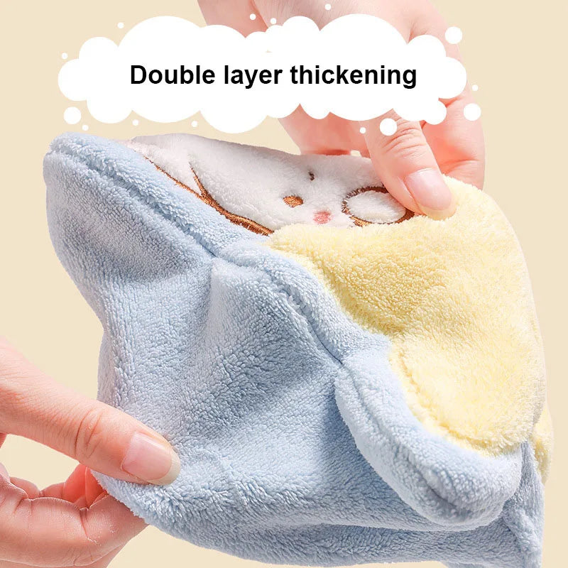 2-pc Celestial Bunnies Hanging Hand Towels