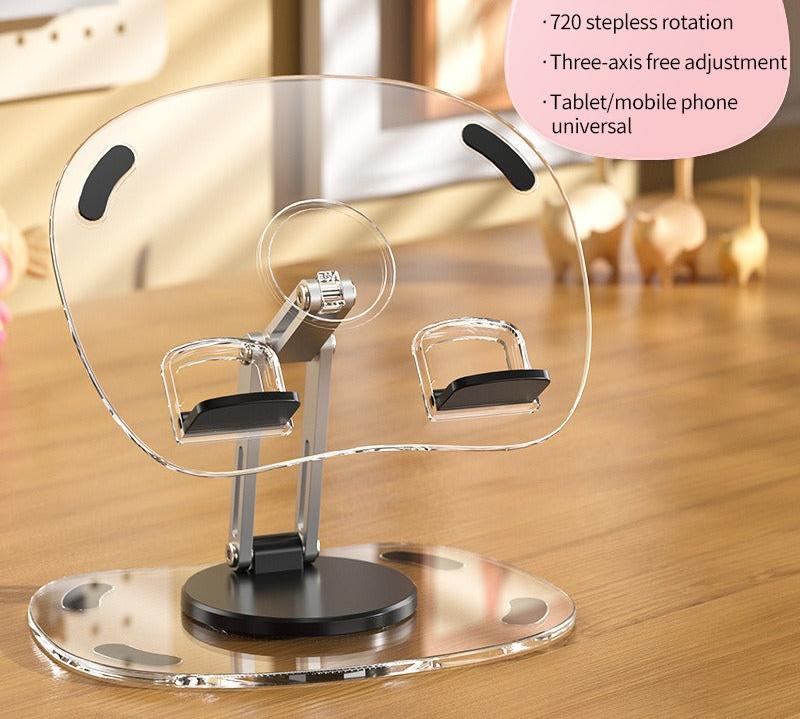 Acrylic Rotating Tablet Stand