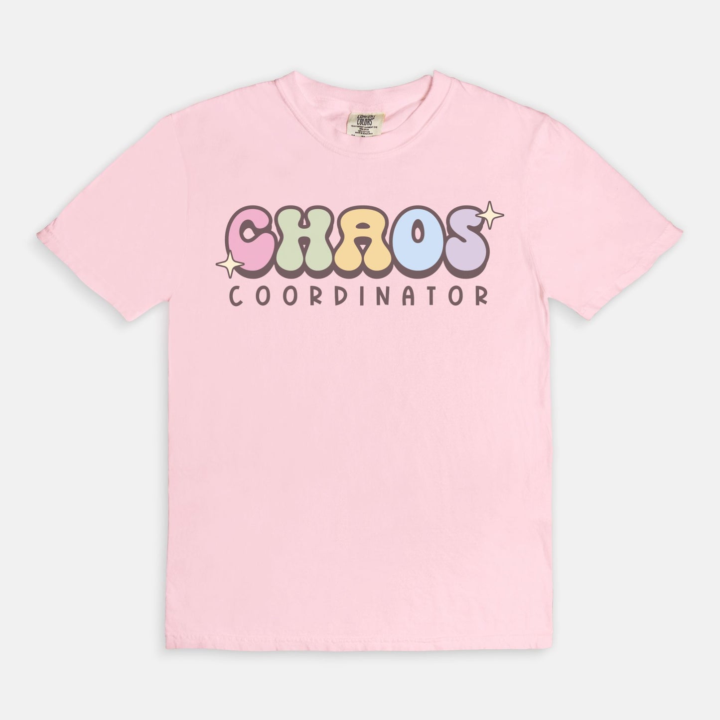 Chaos Coordinator Comfort Colors Tee Blossom
