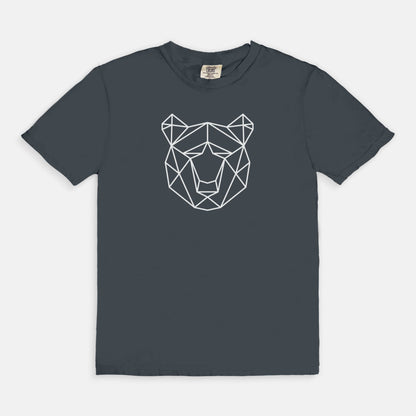 Geometric Bear Comfort Colors Tee