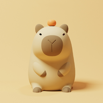 Capybara Silicone Night Light