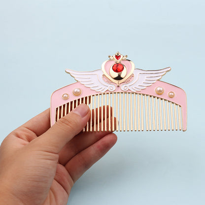 Moon Kitty Enamel Princess Comb