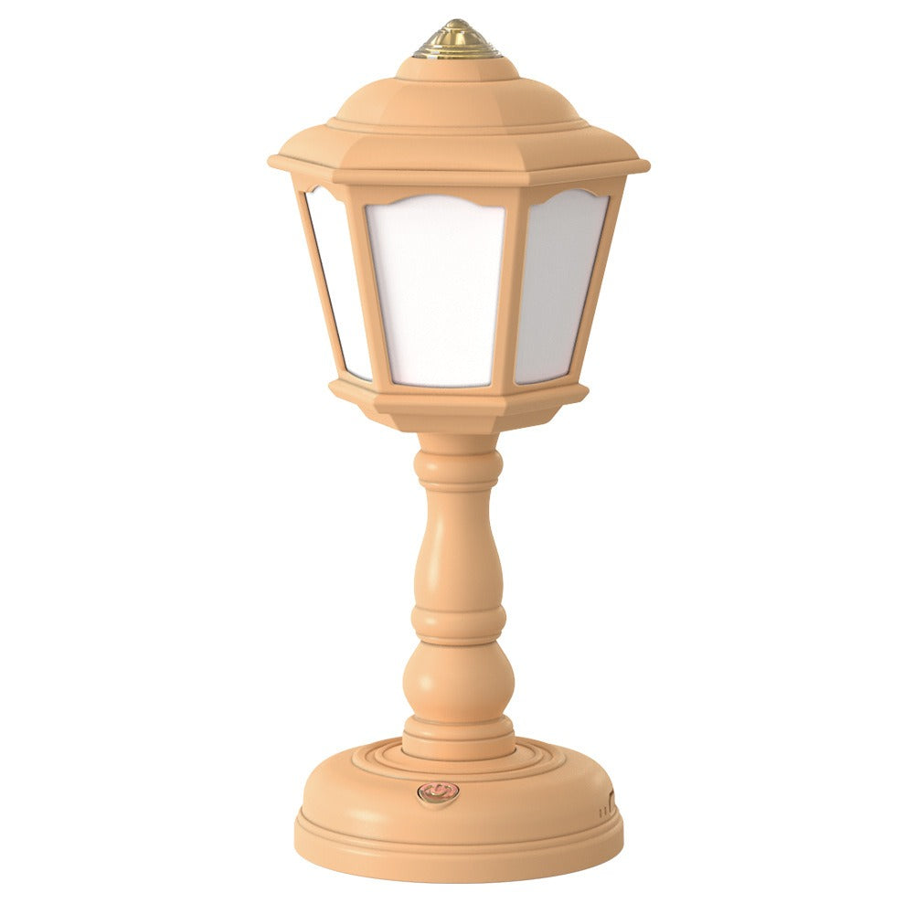 Retro Lamp Night Light Desk Lamp Yellow