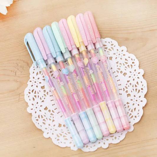 6-pc Candy Color Gel Pen Set