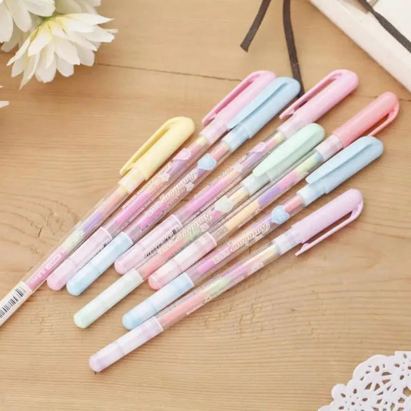 6-pc Candy Color Gel Pen Set