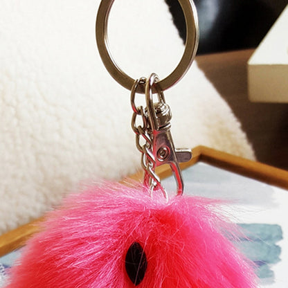 Watermelon Pom Keychain