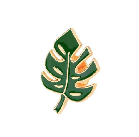 Monstera Leaf Enamel Pin Default Title