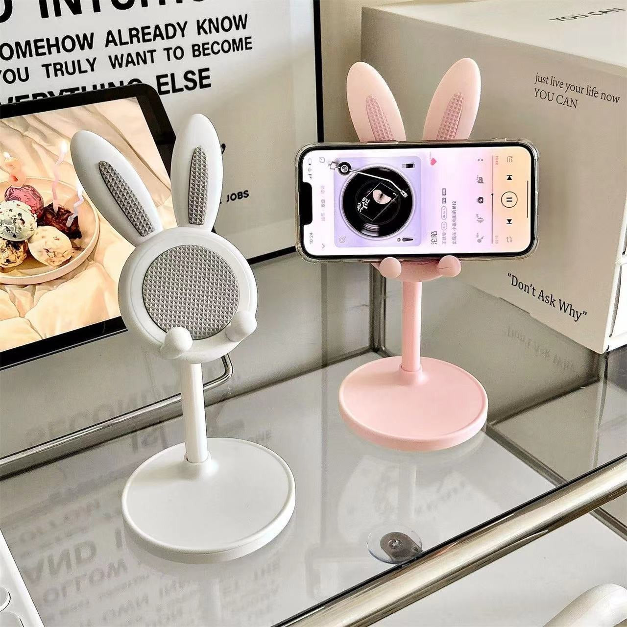 Bunny Desktop Mobile Phone Stand