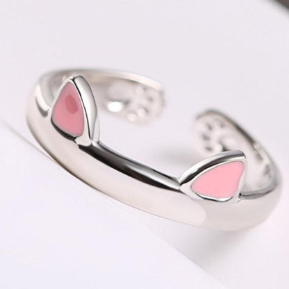 Cat Ears Adjustable Ring
