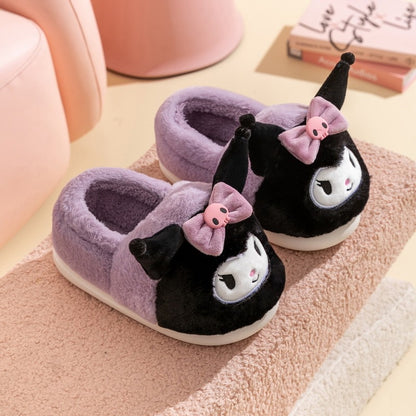 Kawaii Characters Plush Slippers