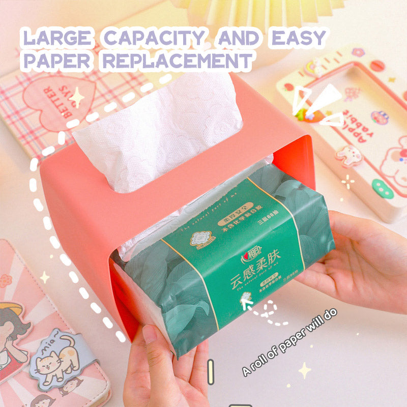 Kawaii Mini TV Shaped Tissue Box Phone Holder