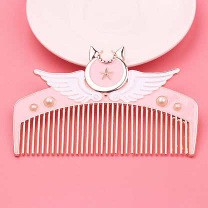 Moon Kitty Enamel Princess Comb