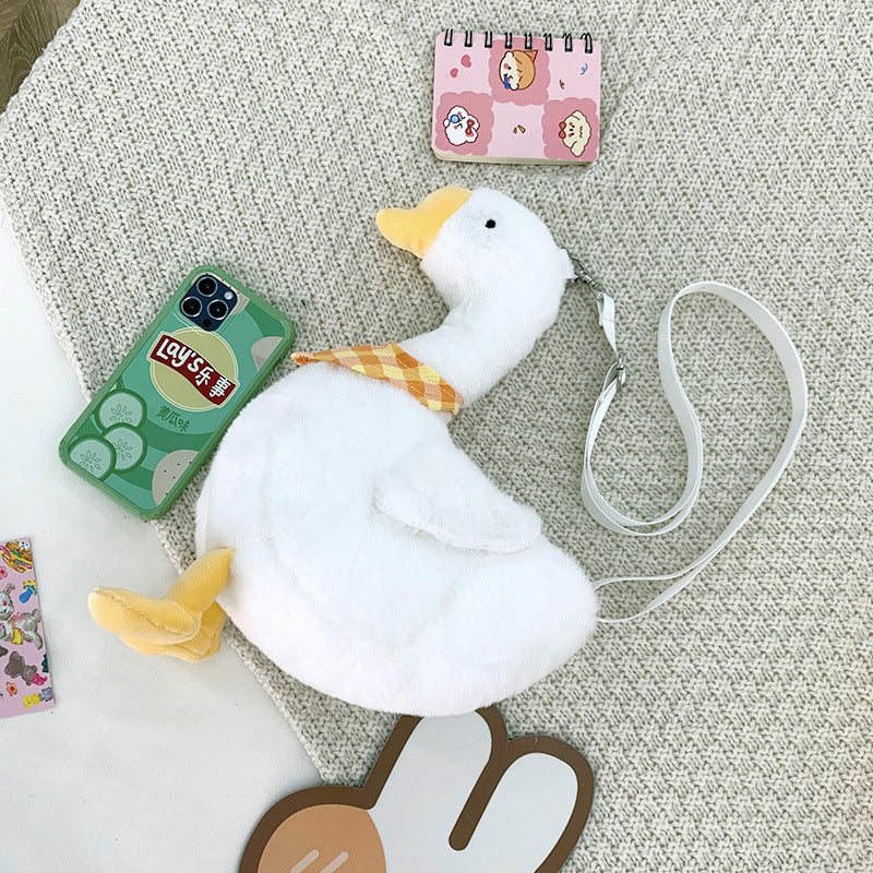 Plush Silly Goose Handbag