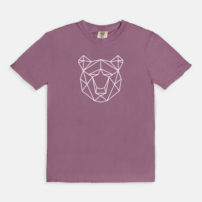 Geometric Bear Comfort Colors Tee