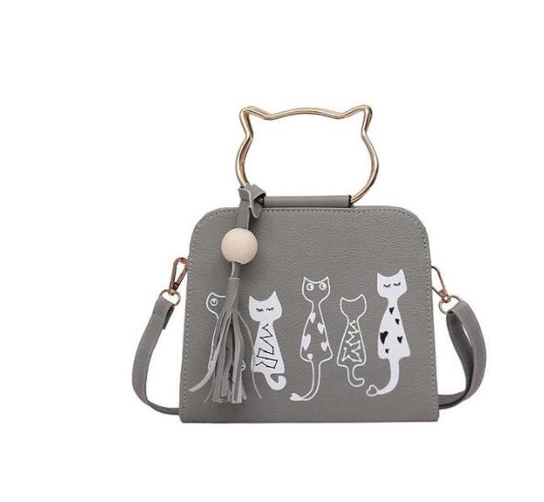 Cartoon Kitties Casual Handbag