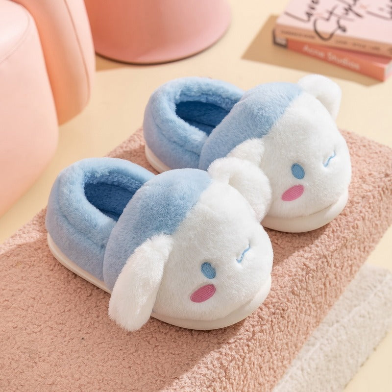 Kawaii Characters Plush Slippers