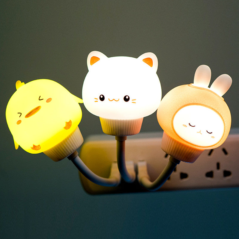 Cute Animals USB Bendable Light