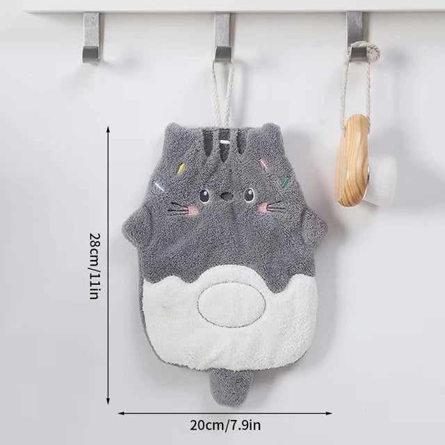 Kawaii Animals Hanging Hand Towels