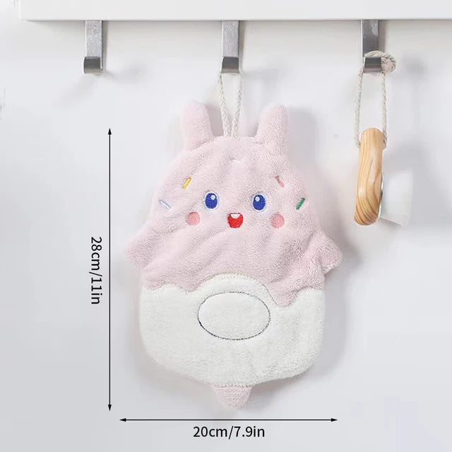 Kawaii Animals Hanging Hand Towels