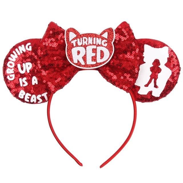 Turning Red Mouse Ears Headband Collection 5