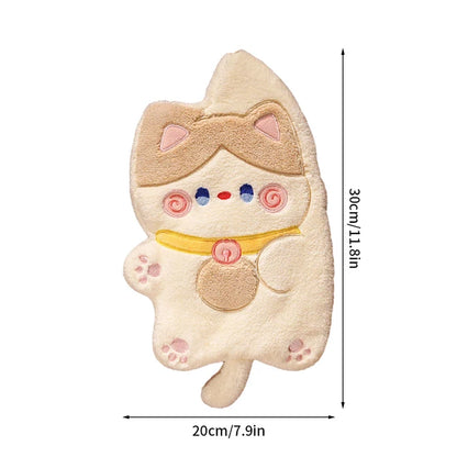 Cute Kitty Hanging Hand Towels