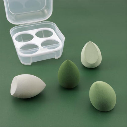 Makeup Blender Sponges 4-pc Set with Case